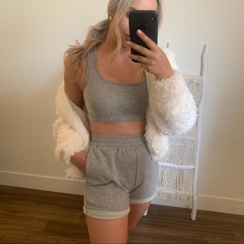 Terry Shorts - Grey